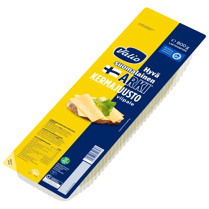 Valio Hyvä suomalainen Arki® kermajuustoviipale e800 g