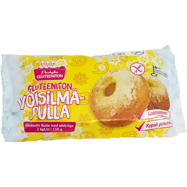 Porokylän Gluteeniton Voisilmäpulla 2 kpl /150g