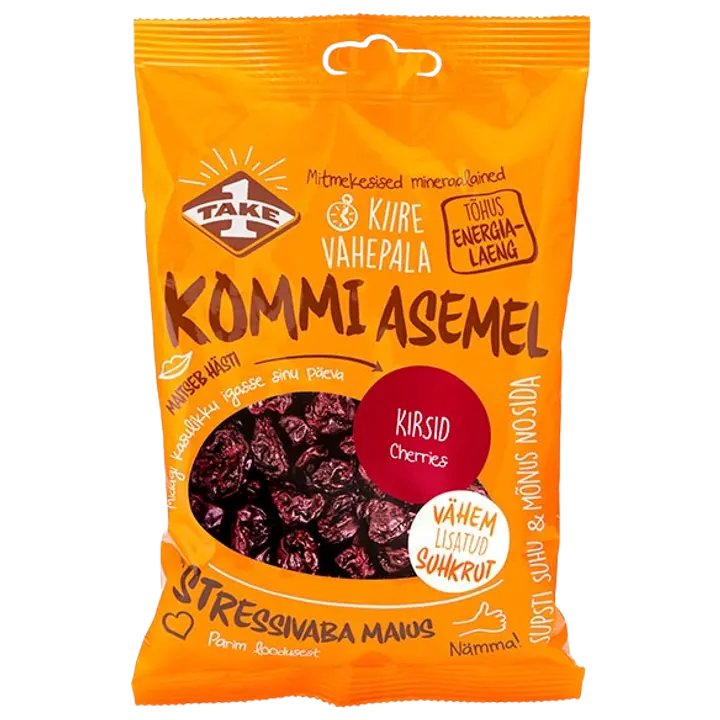 Take 1 kuivatatud kirsid 100 g