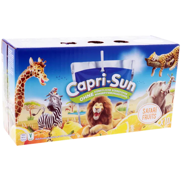 Capri-Sun 200ml Safari Fruits Mehujuoma 10x200 ml pillimehu
