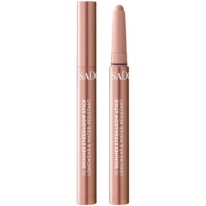Isadora The Shimmer Eyeshadow Stick Longwear & Water-Resistant luomiväripuikko 43 Golden Glow 1,2 g