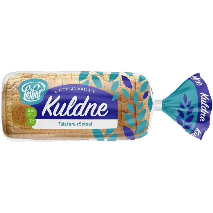 Leibur Kuldne Täistera Röstsai 500 G