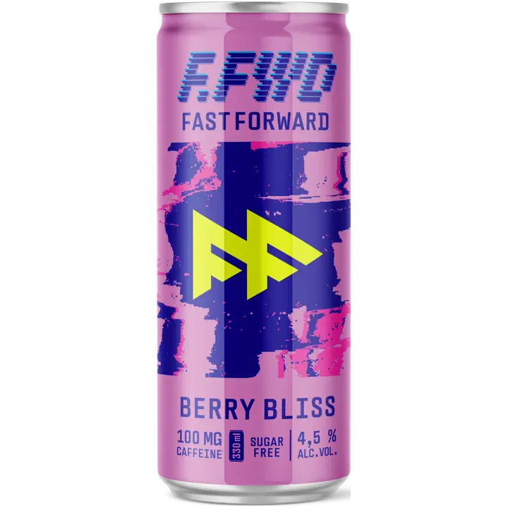 F.FWD Fast Forward Berry Bliss Sugar Free S 4,5% 33cl can