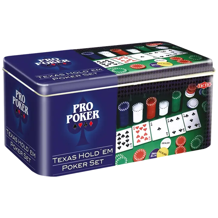 Tactic pokeri Pro Poker Texas Hold'em poker set