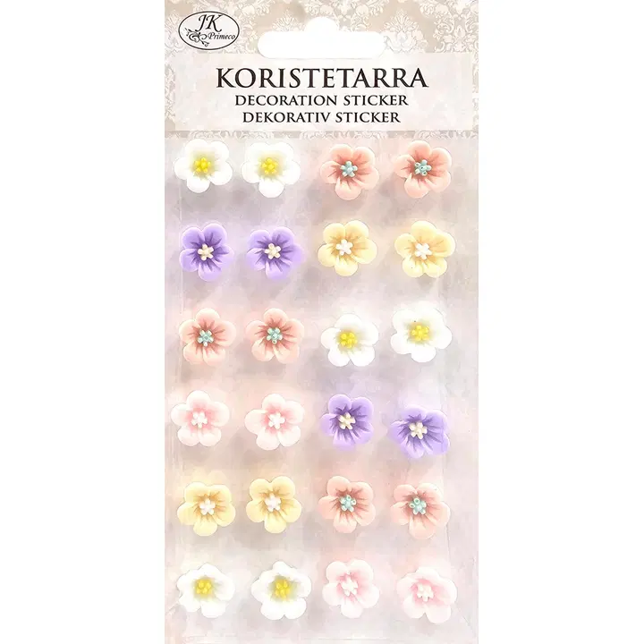 J.K. Primeco koristetarra Kukka pastelli