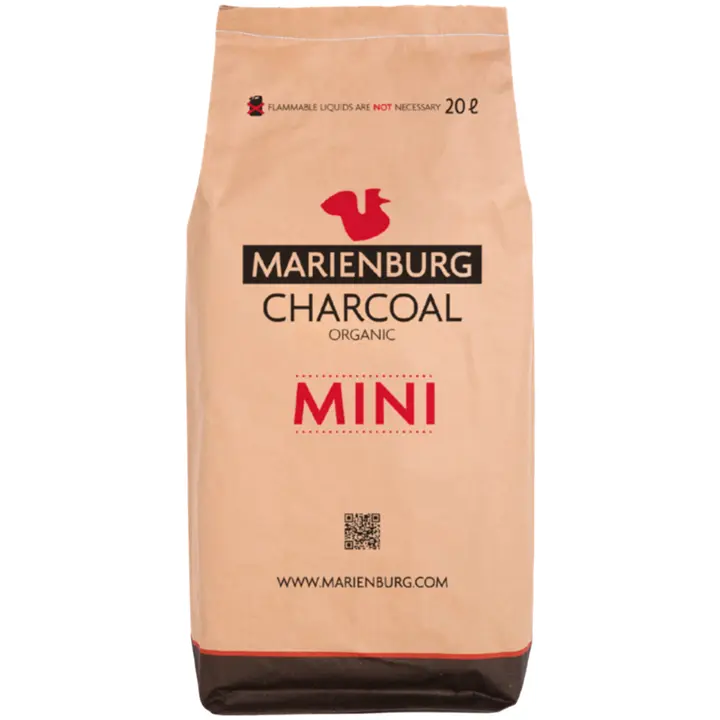 MARIENBURG väikesetükiline grillsüsi (lepp) 20 L kott