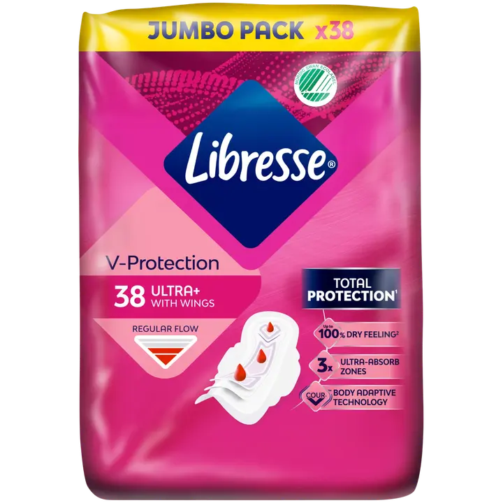LIBRESSE Ultra+ wings 38kpl Jumbo