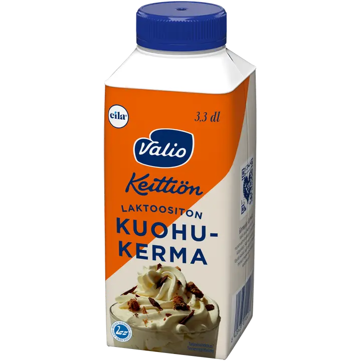 Valio Keittiön kuohukerma 3,3 dl laktoositon