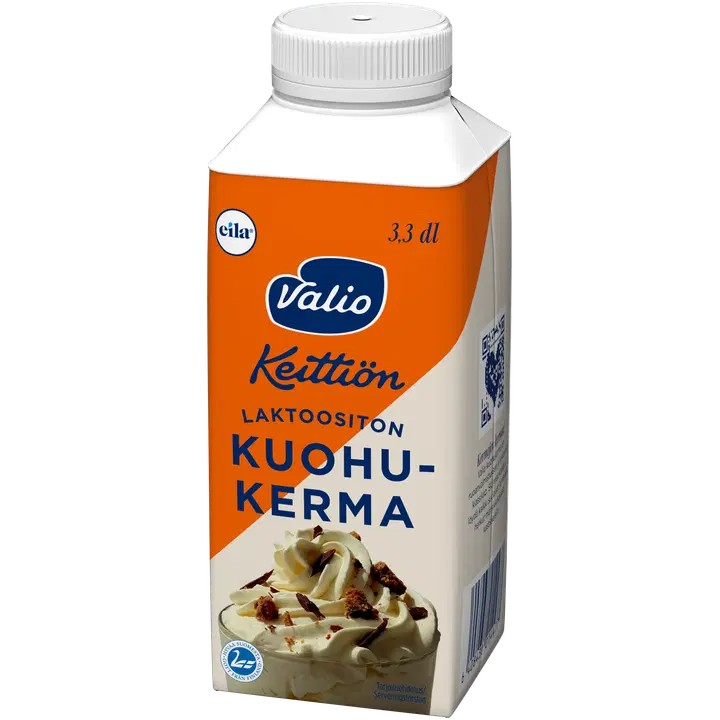 Valio Keittiön kuohukerma laktoositon 3,3 dl