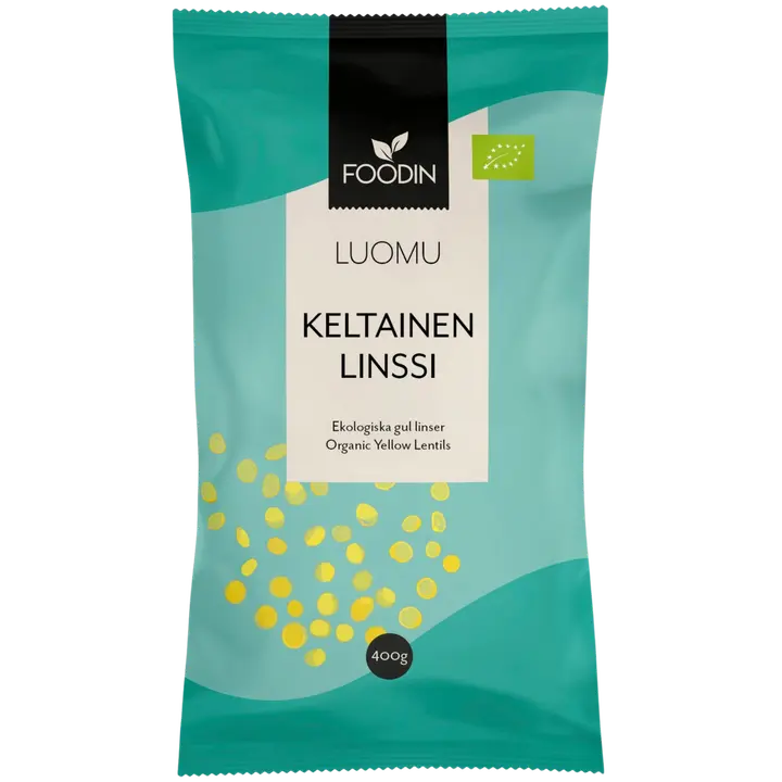 Foodin Keltainen linssi luomu 400g