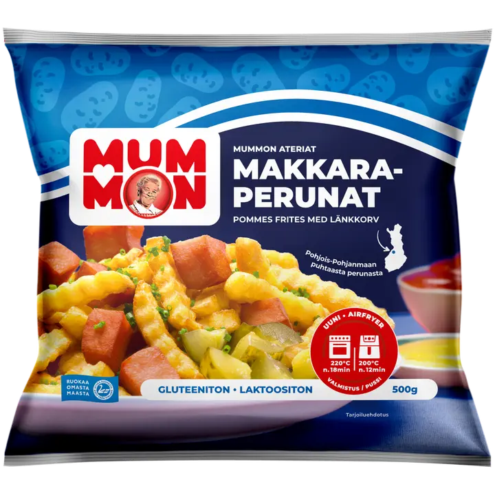Mummon Makkaraperunat 500 g, pakaste