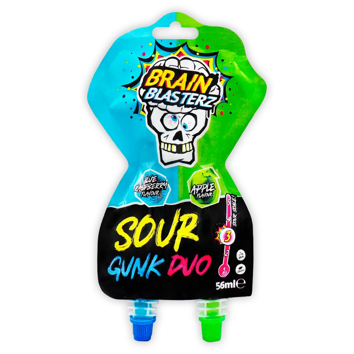 Brain Blasterz Sour Gunk Duo makeisgeeli 76g
