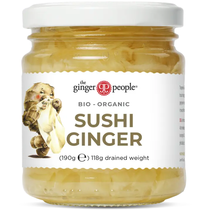 Ginger People Sushi Inkivääri 190/118g Luomu