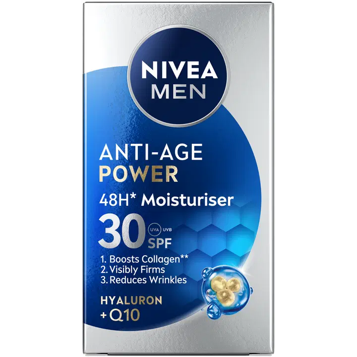 Näokreem Nivea Men Anti-Age Power SPF30 50ml