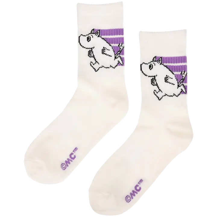 Moomin By Nordicbuddies naisten retrosukat Muumipeikko MOOMIN 80 juhlavuosisukat