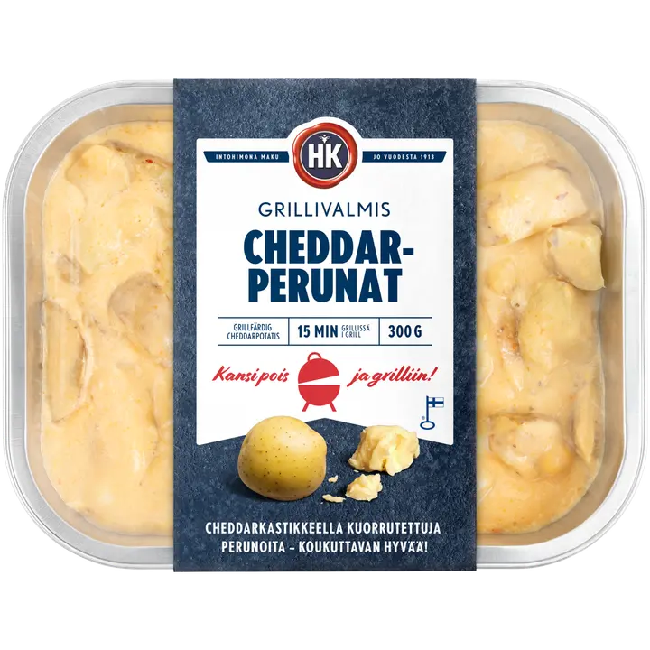 HK Grillivalmis Cheddarperunat 300 g