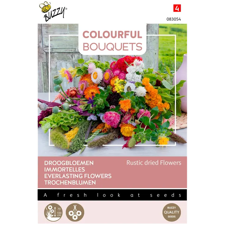 Rustic dried flowers kuivatatud lillede