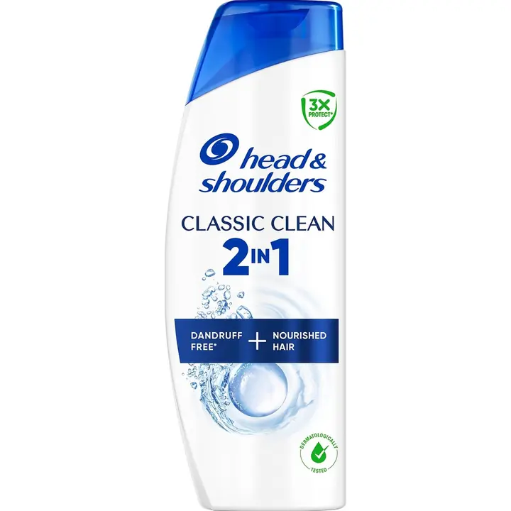 Head&Shoulders Classic Clean šampoon 2in1 500ml