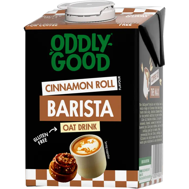 Oddlygood® Barista kaurajuoma 0,5 l korvapuusti UHT gluteeniton