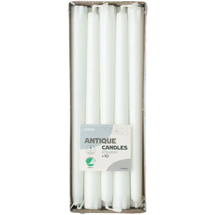 Antiikküünal Coop valge 10tk