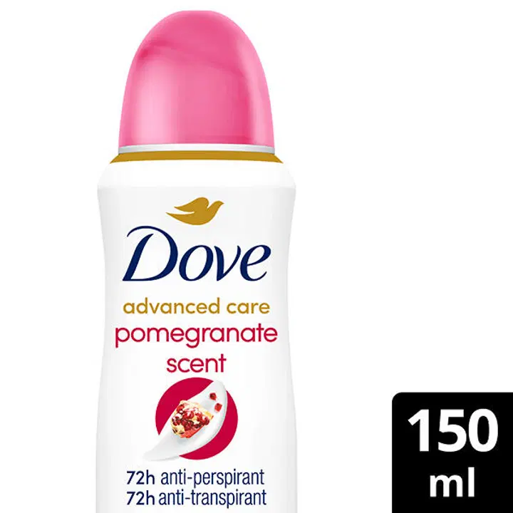 Dove 72h Advanced Care Pomegranate & Lemon Verbena Antiperspirantti Deodorantti Spray 150 ml