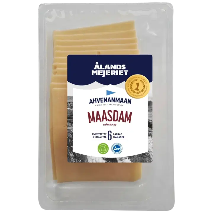 Ahvenanmaan 200g Maasdam juustoviipaleet