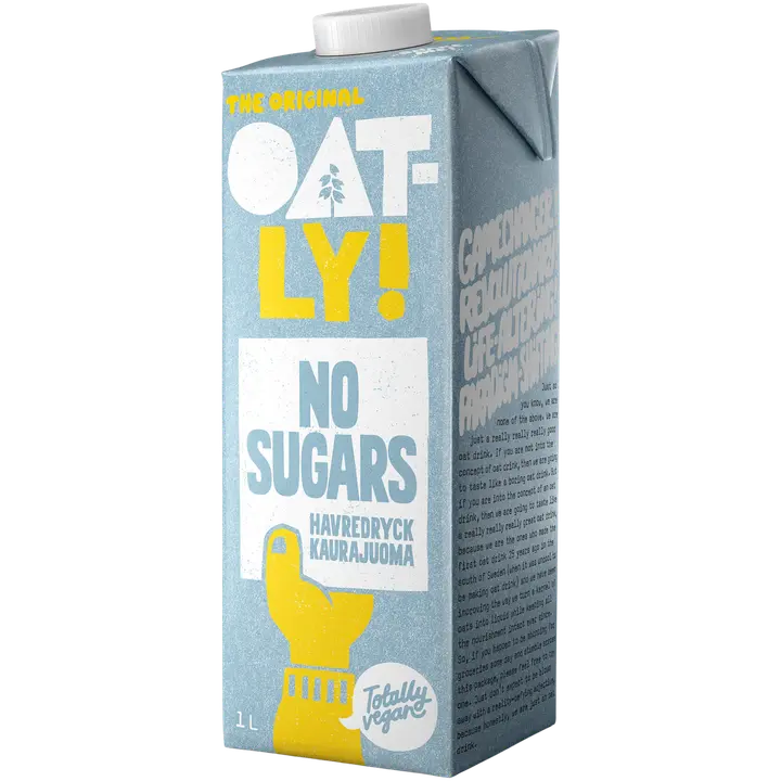Oatly No Sugars Kaurajuoma 1,5% Rasvaa 1L