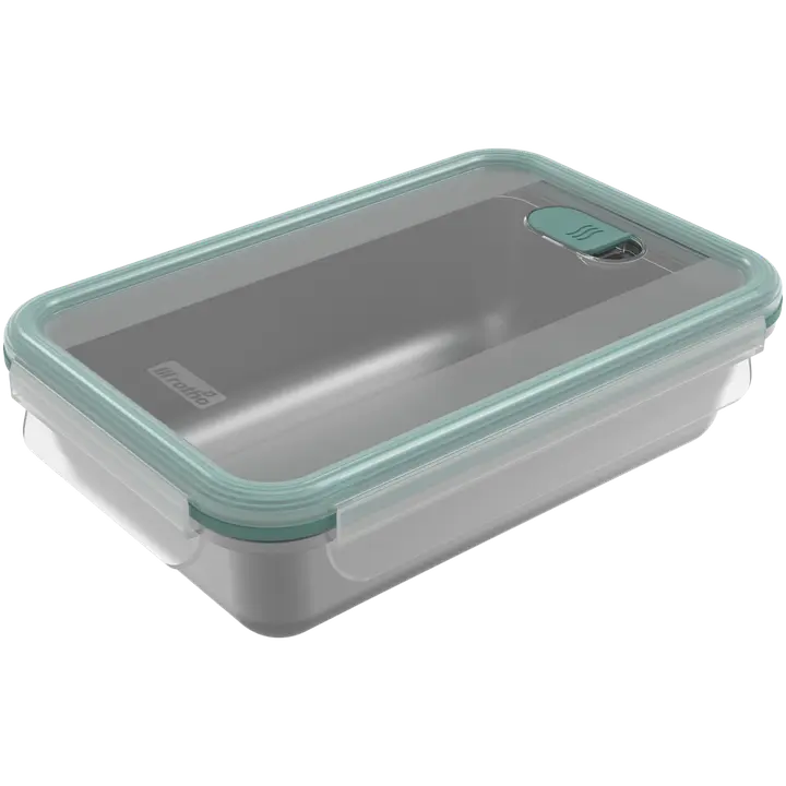 Rotho ruoansäilytyspurkki 1,0 l teräs