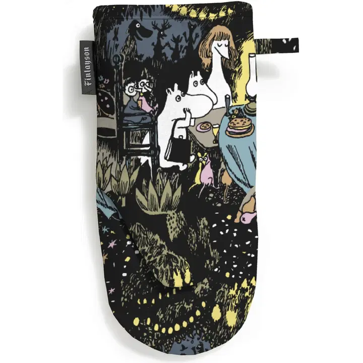 Finlayson Tähtimuumi patakinnas musta/multi 15x30 cm