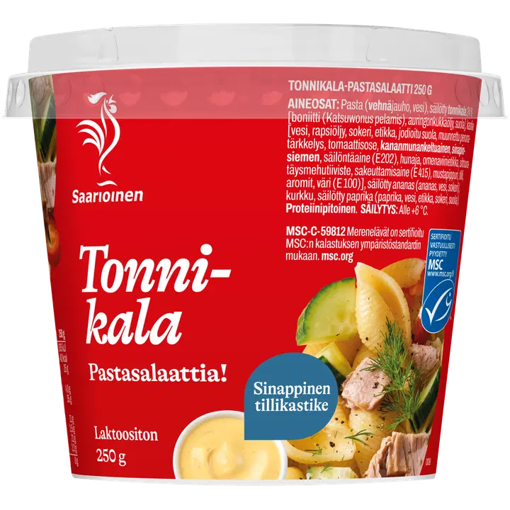 Saarioinen Tonnikala-pastasalaatti MSC 250g