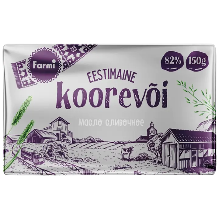 Farmi Koorevõi 82%, 150g
