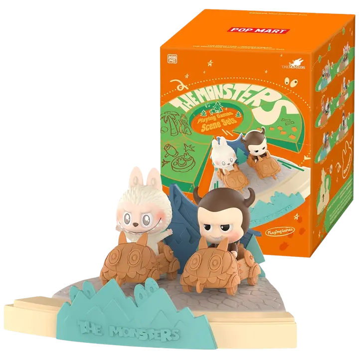 Labubu the monsters playing games