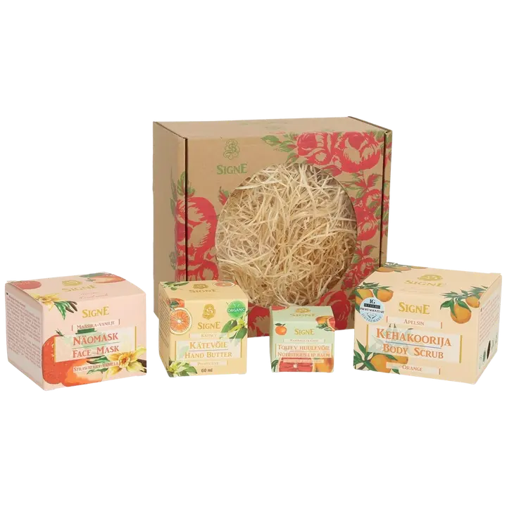 Kinkekomplekt Signe Seebid Hoolitsus