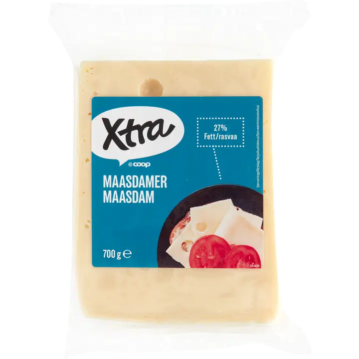 Xtra Maasdamjuusto 700g