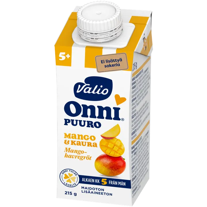 Valio Onni® mango-kaurapuuro 215 g UHT (alk 5 kk)
