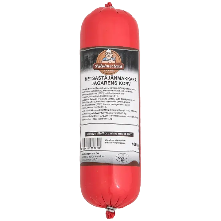 Palvimestarit 400g Metsästäjänmakkara