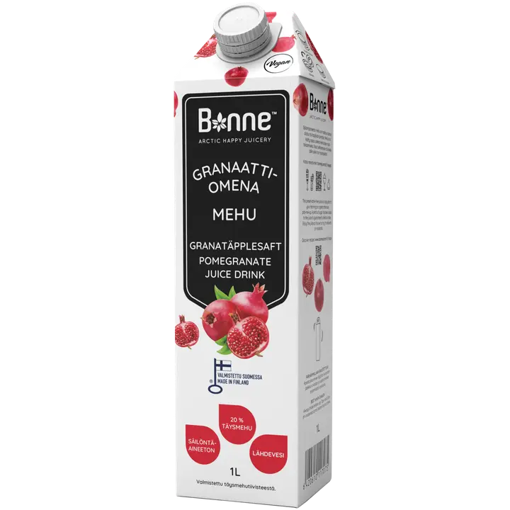 Bonne Granaattiomenamehu 1L