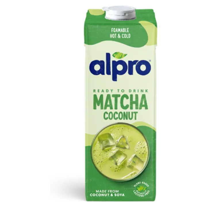 Alpro kookose-sojajook matcha maitsega UHT, 1l