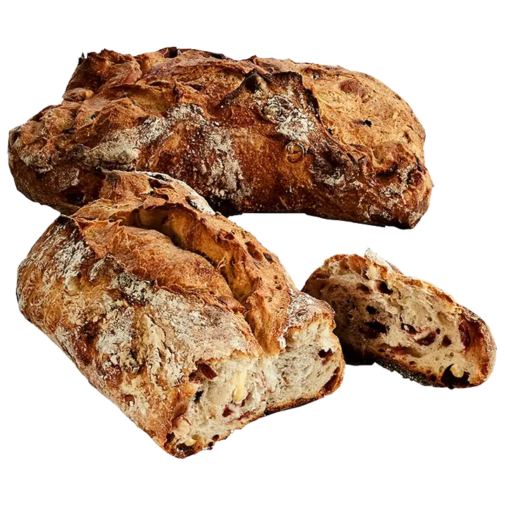 Ciabatta india pähklite ja jõhvikatega