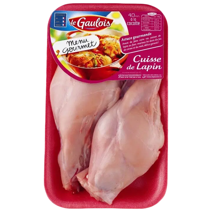 Le Gaulois Kaniinin koipi VP pakaste FR n. 450g/2kpl