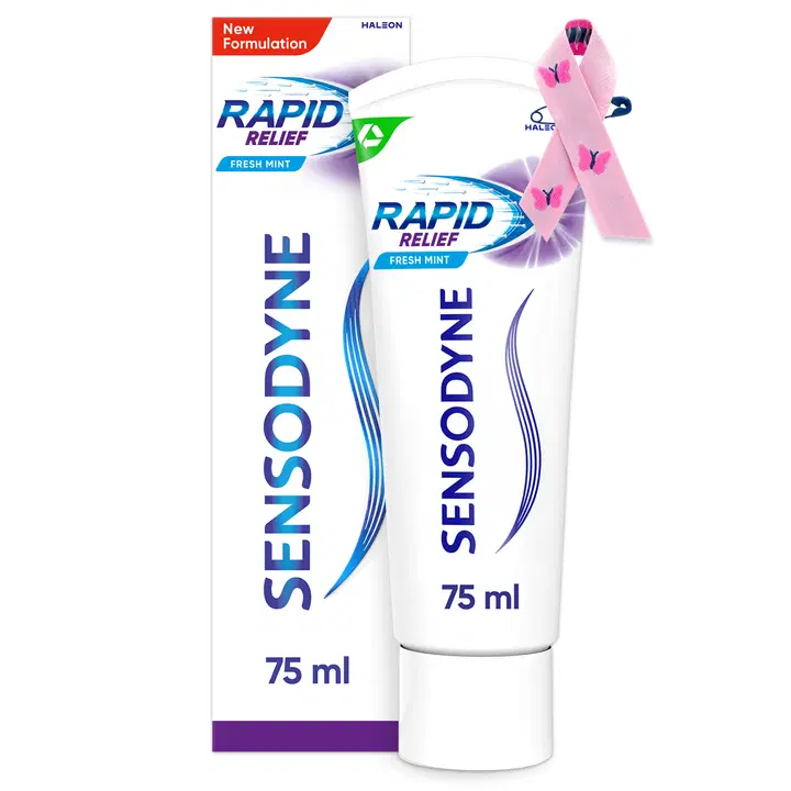 Sensodyne Rapid Relief Fresh Mint hammastahna 75 ml