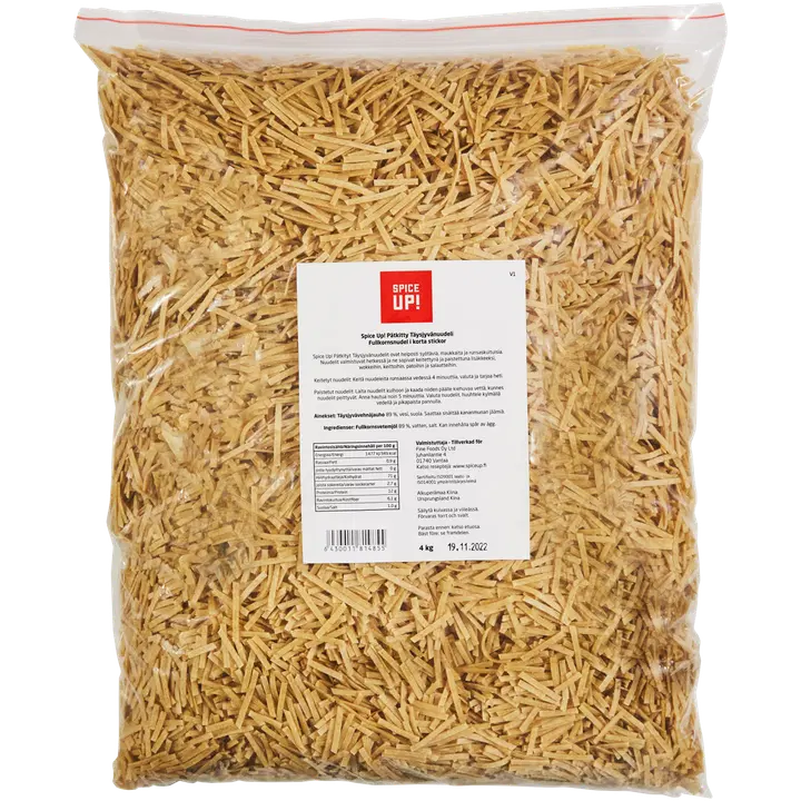 Spice Up! Pätkitty täysjyvänuudeli 4 kg