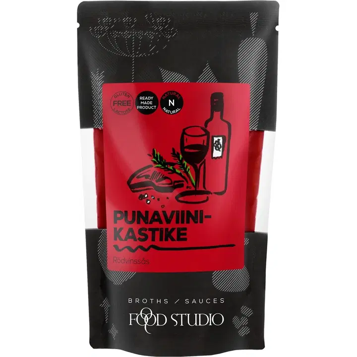 Punaviinikastike 230ml, Food Studio