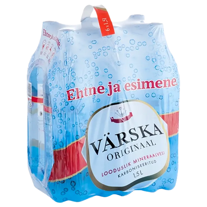 Värska Originaal 1,5l 6-pakk 9l