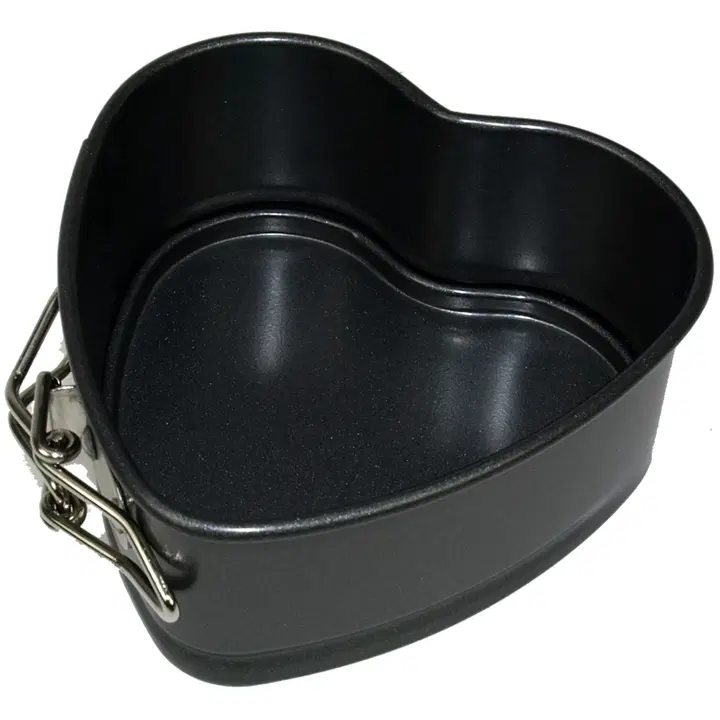 Heirol pieni sydän irtopohjavuoka 10cm 0,4 l pinnoitettu