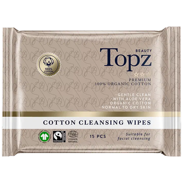TOPZ cleansing wipes *GOTS* Cosmo