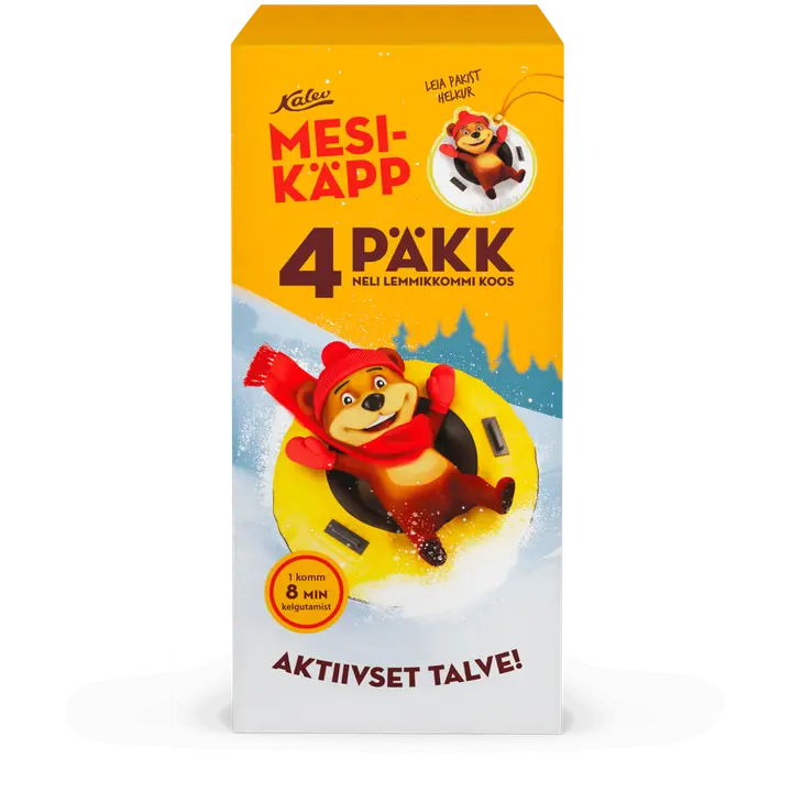 MESIKÄPP 4Päkk kommipakk jõulu 420g