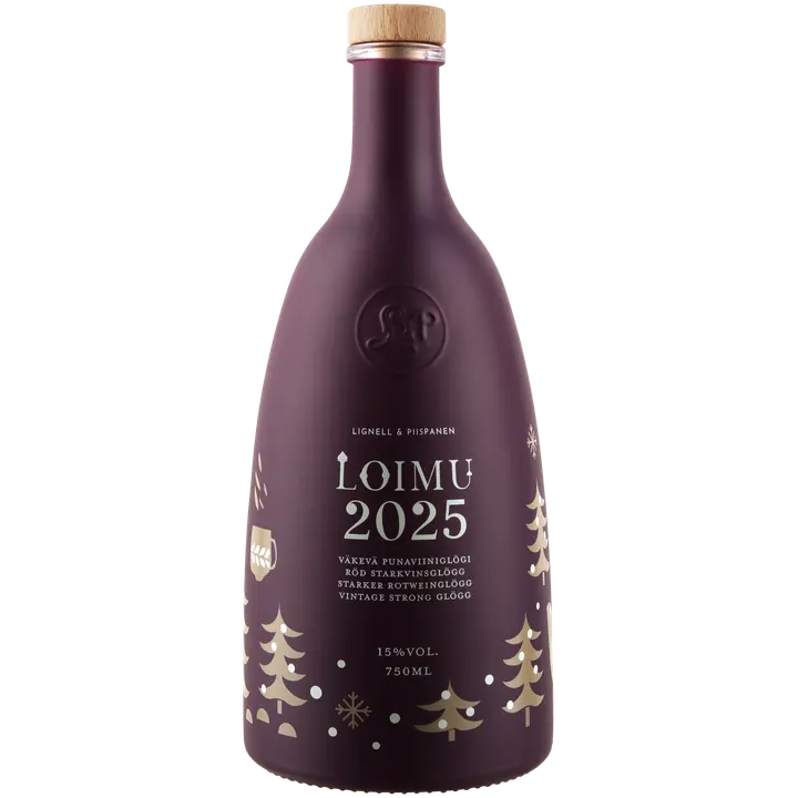 Loimu 2025 glögi aromatiseeritud vein 15%vol 750 ml