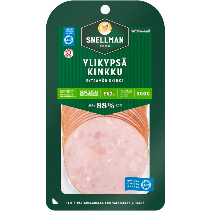 Snellman Ylikypsä Kinkku 300g