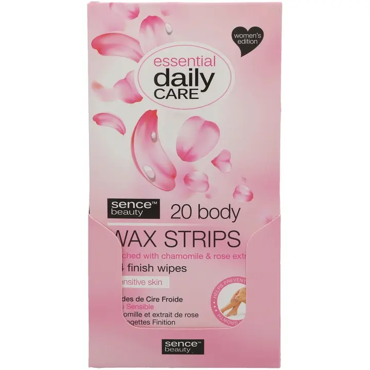 Sence beauty karvanpoistovahaliuskat 20 kpl  Sensitive Skin